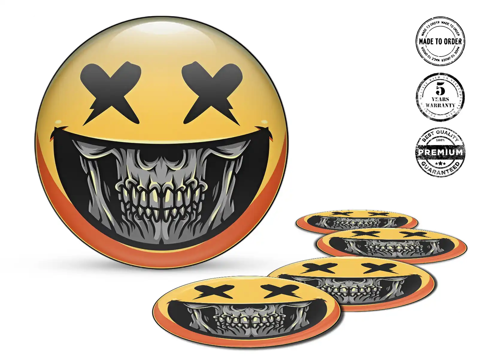 Wheel emblems Superior Quality Luxury Dome Stickers